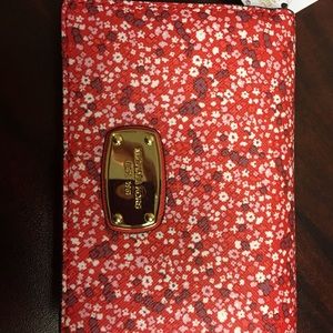 Michael Kors small floral wallet